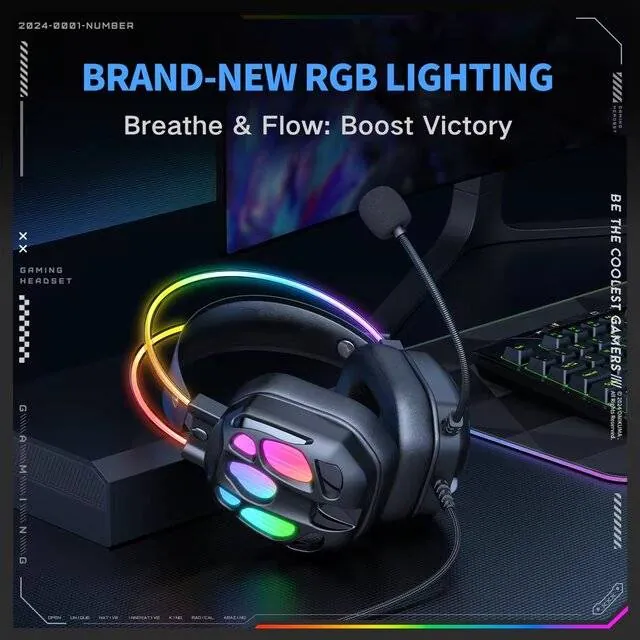 سماعة رأس سلكية – Onikuma X89 Headphone (3.5mm Wired) — 2