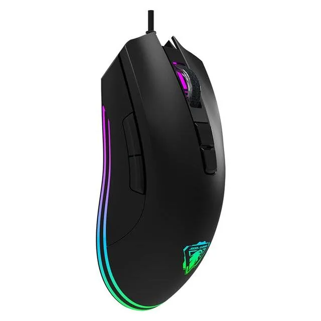 ماوس سلكي – Jedel GM‑708 RGB Mouse (Black) — 2