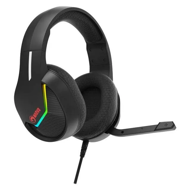 سماعات العاب سلكية – Marvo H8618 RGB Headset (Black) — 3