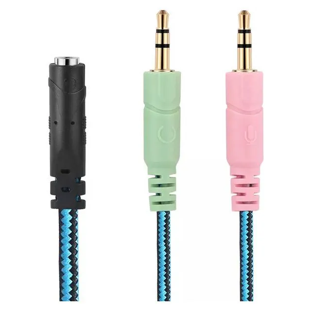 محول صوت الى منفذين Kotion Each 3.5mm 1 to 2 Splitter Adapter — 2