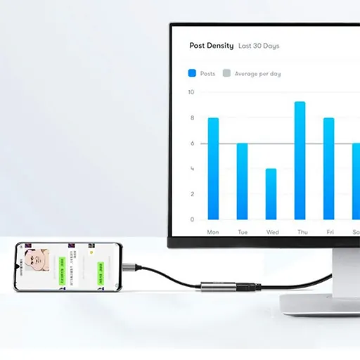 تحويلة لنقل الصورة SSK C060 Type-C to HDMI Adapter — 2