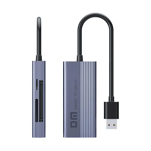 قارئ بطاقة ذاكرة CR027 USB3.0 TF,SD and CF Card Reader — 2