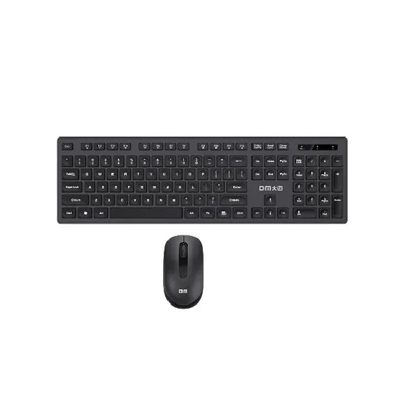 لوحة مفاتيح وماوس لاسلكي DM K12 Wireless Keyboard & Mouse — 2