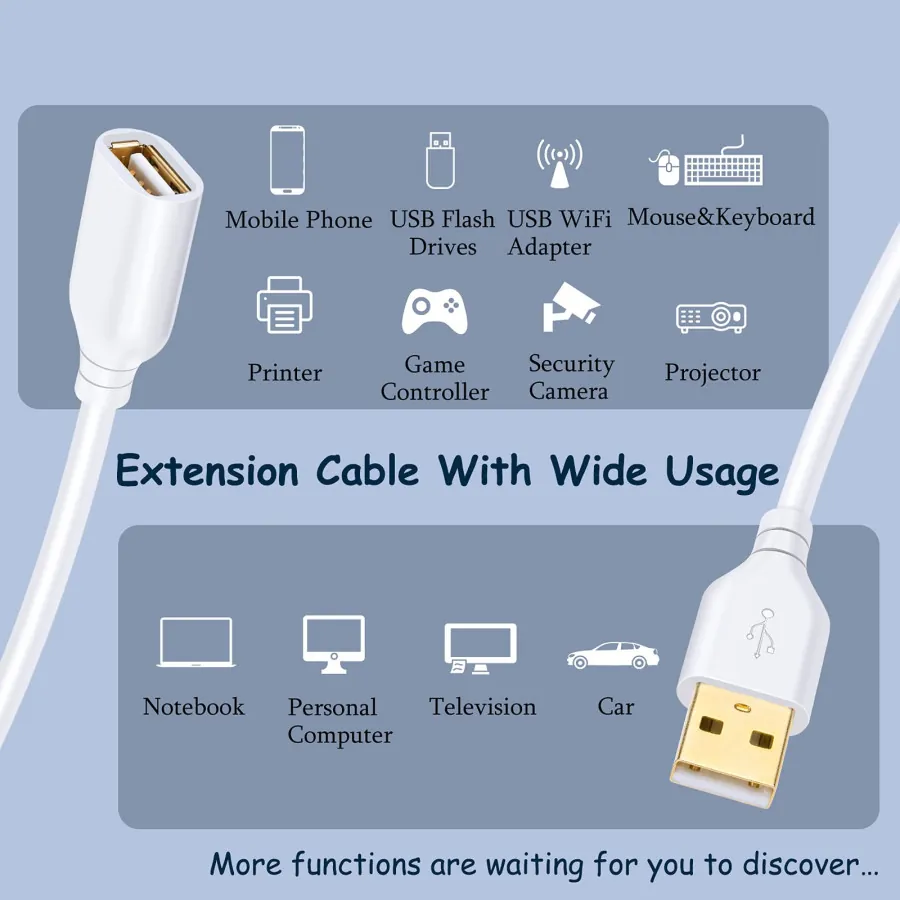 سلك تمديد USB USB Extension Cable — 3
