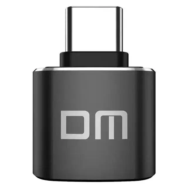 DM AD002 USB Type-C to USB-A OTG Adapter – BLACK — 4