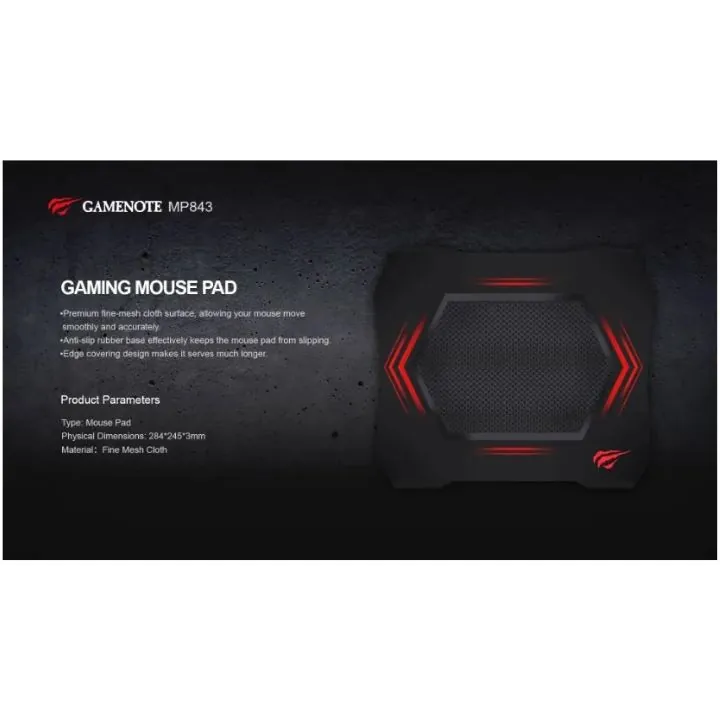 ماوس باد الألعاب هافيت MP843 Havit Gamenote MP843 Gaming Mouse Pad — 3