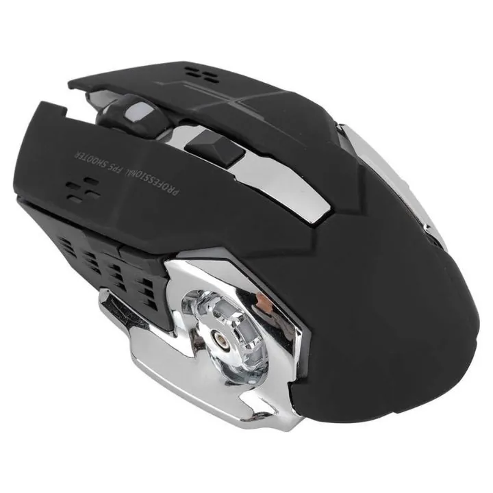 ماوس ألعاب لاسلكي قابل للشحن G501 – ميكرو كينغدوم MicroKingdom G501 Wireless Charging Gaming Mouse – 2.4GHz — 2