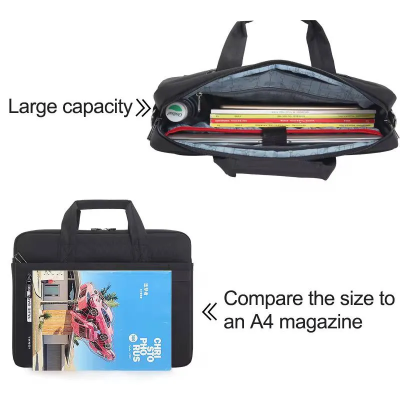 حقيبة لابتوب أنيقة مقاومة للماء من سومفيس – موديل SS-337 SUMFFIS Waterproof Laptop Bag – Model SS-337 — 2