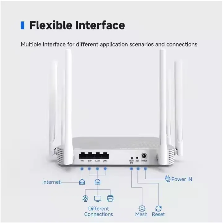 راوتر كايسوس Wi-Fi 7 ثنائي النطاق بسرعة 3600 ميغابت – موديل KS-WR3600 KAYSUS KS-WR3600 BE3600 Dual-Band Wi-Fi 7 Wireless Router — 2
