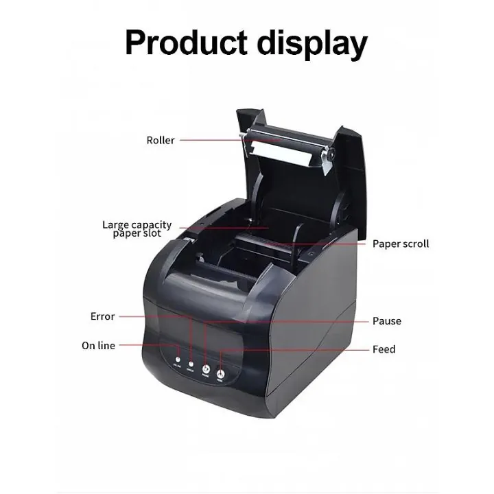 Xprinter XP-365B Thermal Barcode Printer طابعة باركود حرارية من إكس برنتر XP-365B — 3