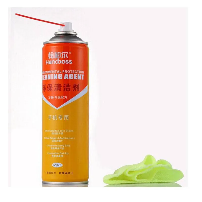 بخاخ منظف للأجهزة الإلكترونية والهواتف من هاندبوس – 550 مل Handboss Environmental Protection Cleaning Agent – 550ml — 3