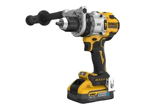 [18V HAMMER DRILL WITH 2 X 5AH POWERSTACK] DCD1007H2T-GB — 2