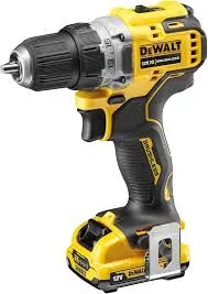 [12V XR BL Sub-Comp Drill Driver-2 x 2Ah] DCD701D2-GB — 2