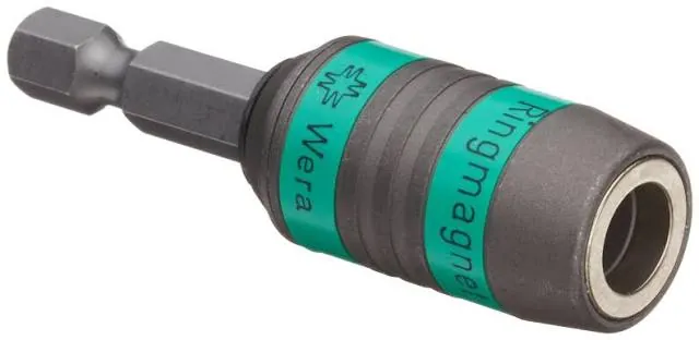 حامل لقم مغناطيس حلقي ويرا

Wera 887/4 RR Ring Magnet Holder — 2