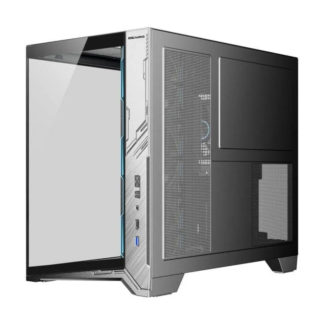 ES-Gaming Zero Max 7-Fan Case (Gray) — 2