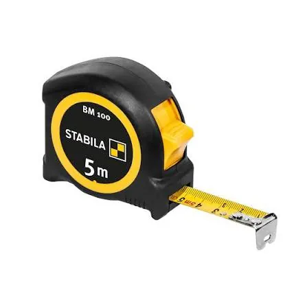 شريط قياس جيب Stabila BM100، طول 5 أمتار — 2