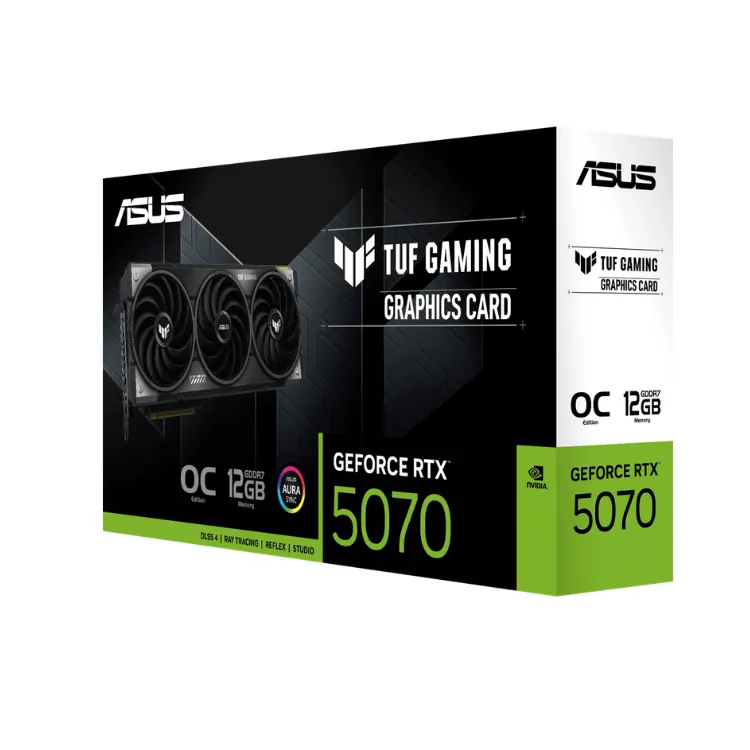 ASUS TUF Gaming GeForce RTX 5070 12GB GDDR7 OC Edition — 8
