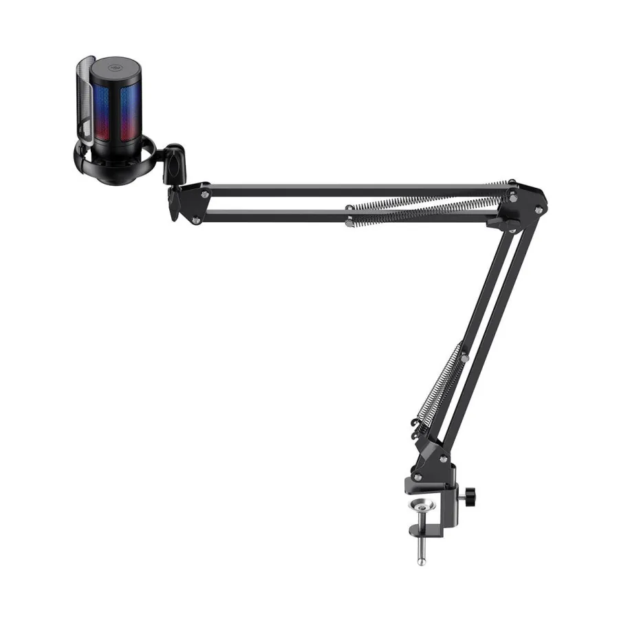 مايكروفون الألعاب والبث الاحترافي Havit Gamenote GK50 PRO RGB Gaming Microphone with Boom Arm — 2