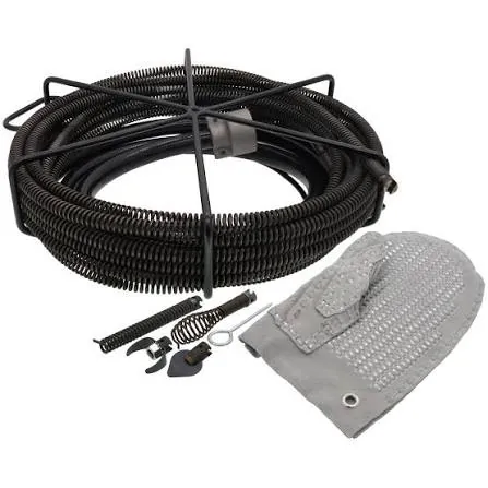 طقم كابل زنبركي ريجيد لتسليك المجاري طراز إيه 30 مقاس 1/2 إنش
RIDGID A-30 Cable Kit 59365 — 2