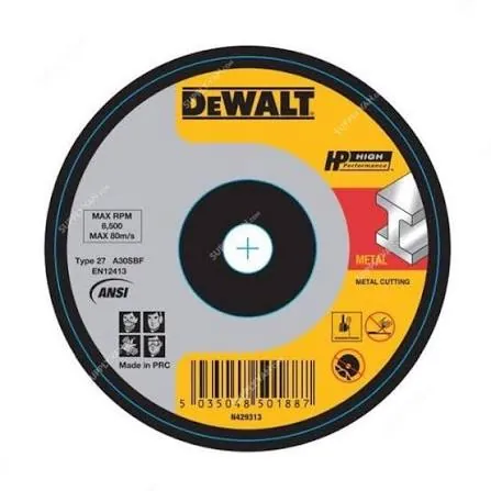 ديسك قص حديد 180×3 ملم
Metal Cutting Disc 180x3mm — 2