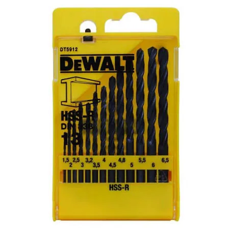 طقم ريش حديد HSS-R (13 قطعة)
HSS-R Drill Set (13 Pcs) — 2