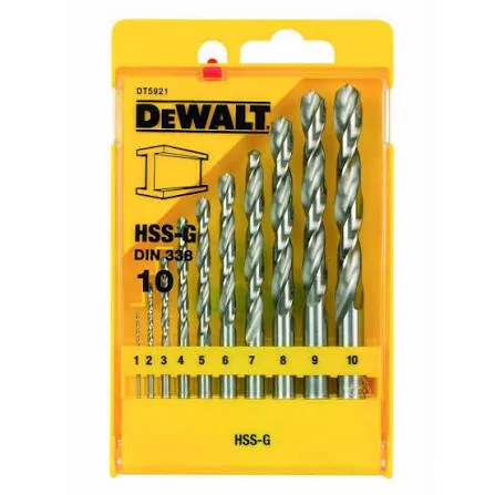 طقم ريش حديد HSS-G (10 قطع)
HSS-G Drill Set (10 Pcs) — 2