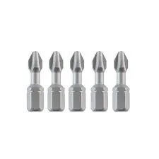 لقم مفك PH2 طول 25 ملم (5 قطع)
PH2 Torsion Bits 25mm (5 Pcs) — 2