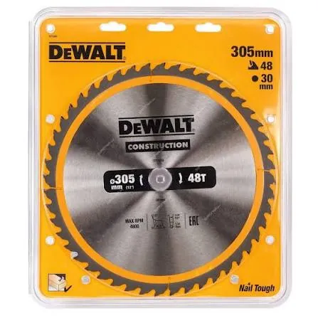 شفرة منشار 305×30 (48 سن)
Circular Saw Blade 305x30mm 48T — 2