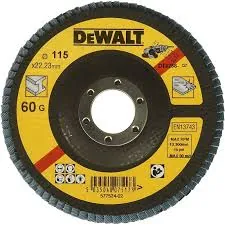 ديسك قلاب 115 ملم نمرة 60 (10 قطع)
115mm Flap Discs 60G (10 Pcs) — 2