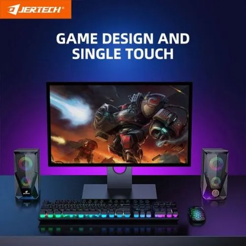 Jertech S6 Speaker USB2.0‑3.5mm RGB — 2