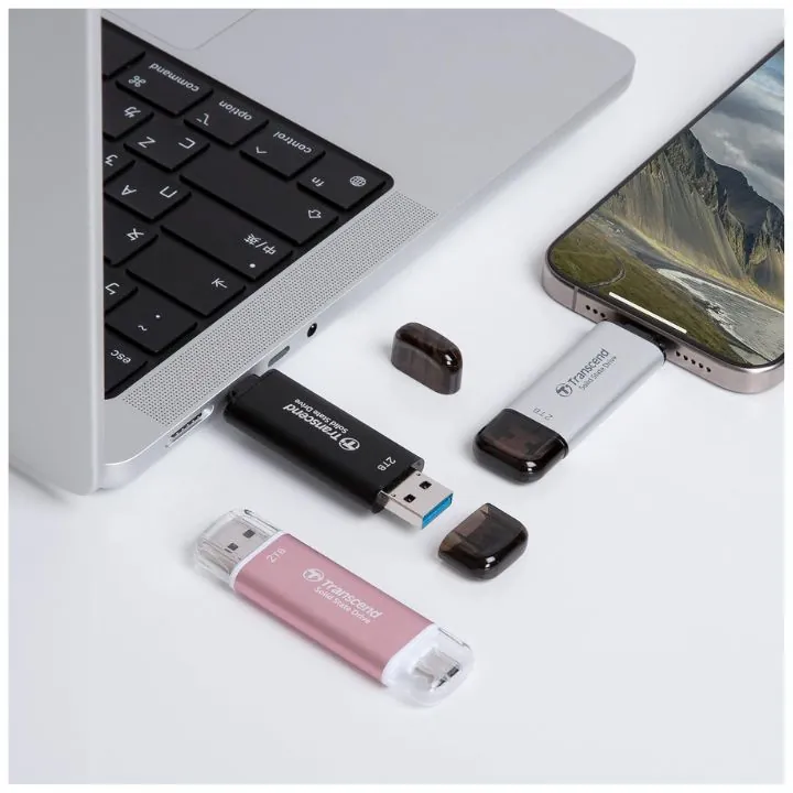 Transcend ESD310 – USB Flash Drive – 2TB – Up to 1050MB/s – Black — 4