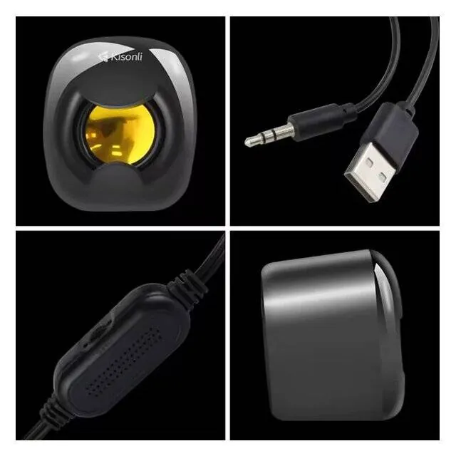 مكبر صوت – Kisonli A202 Speaker (Black) — 3