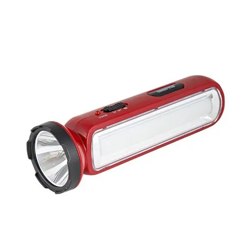 مصباح طوارئ قابل لإعادة الشحن 2 في 1 من جيباس مع كشاف LED - 16 مصباح LED — 5