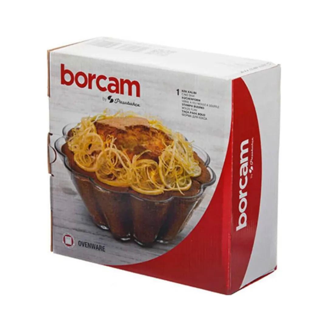 قالب بايركس حراري بيضاوي من بوركام BORCAM 59114 - سعة 1680 مل — 3