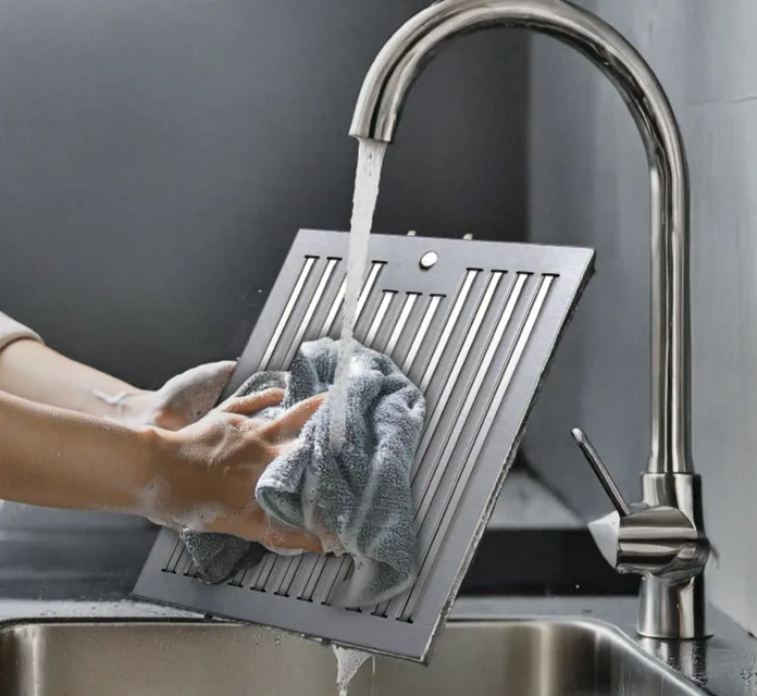 شفاط مطبخ نيوال HOD-3970/05 - 90 سم - لون فضي — 4