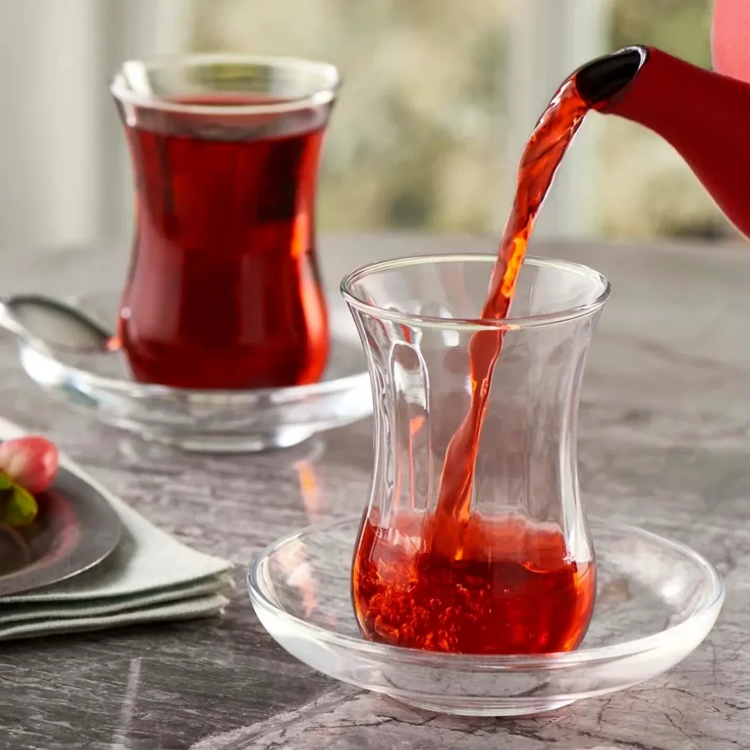 سيت استكان زجاجي 6 قطع باشابهجة Pasabahce 97177 - مجموعة ÜSKÜDAR — 2
