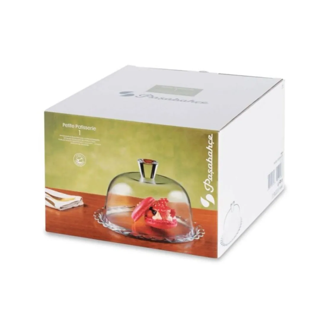 حافظة كيك زجاجية 26 سم من باشابهجة Pasabahce 96874 — 4