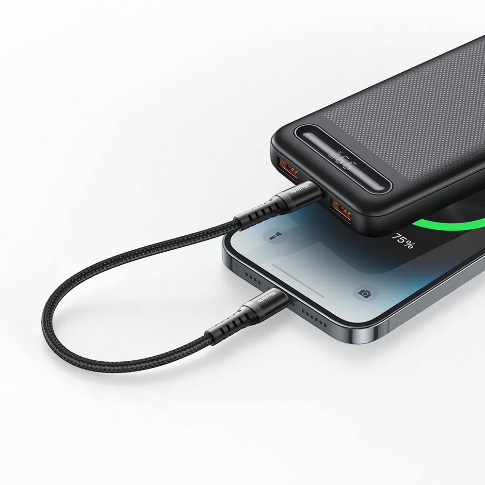 كيبل ماكدودو USB-C إلى Lightning بقدرة 36 واط طول 1 متر أسود — 5