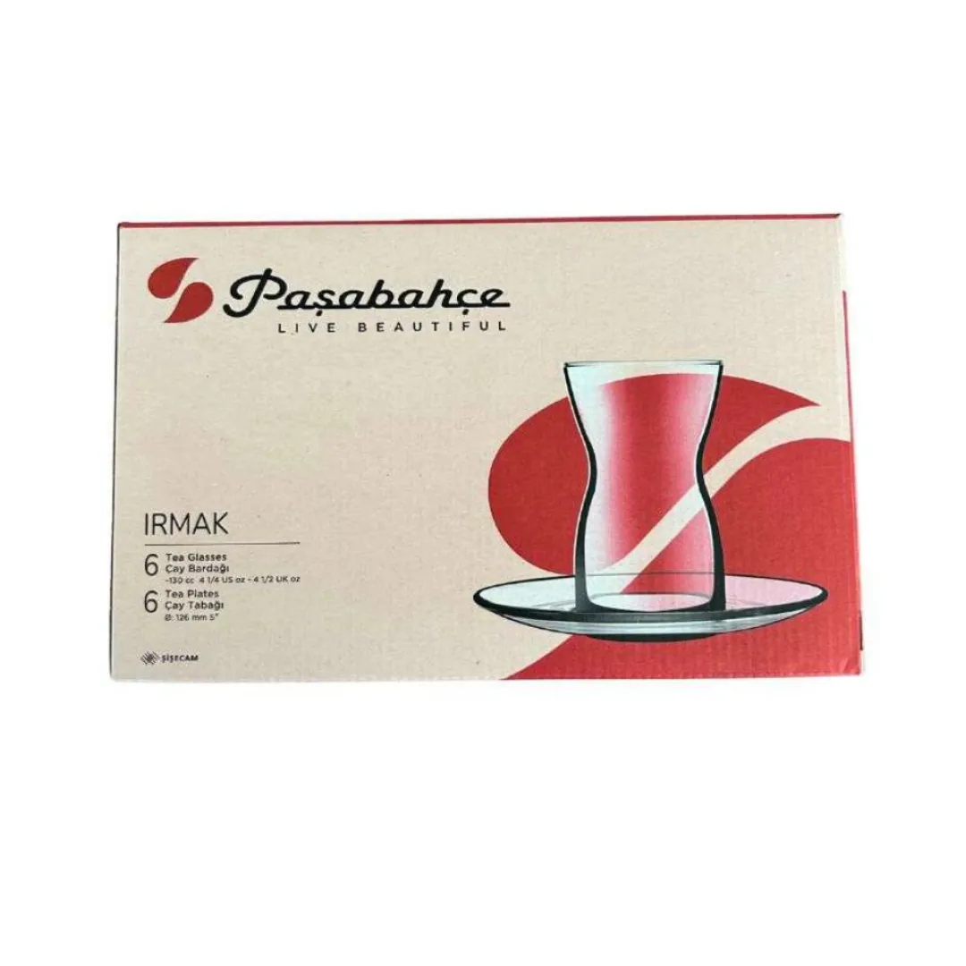 سيت استكانات زجاجية 6 قطع باشابهجة Pasabahce 950070 سعة 125 مل — 3