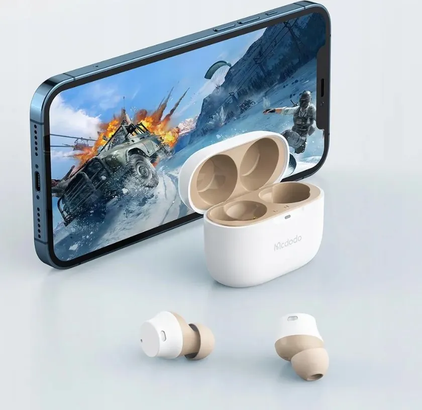 سماعة ايربود Mcdodo S1 Series AirLinks لاسلكية - أبيض — 2