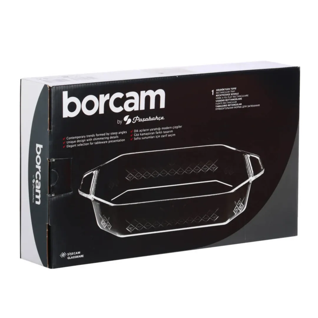 قالب بايركس حراري مستطيل بوركام BORCAM 59974 سعة 2750 مل — 5