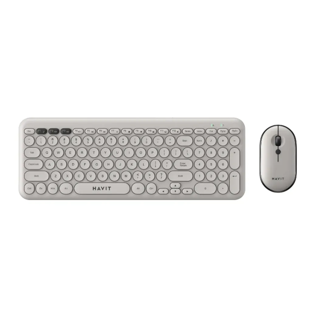 هافيت KB254GCM طقم كيبورد وماوس لاسلكي — 2