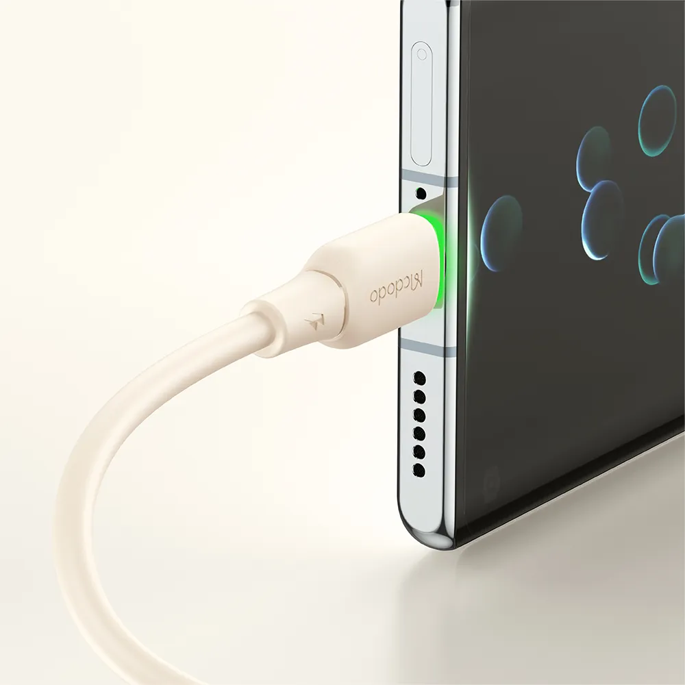 كيبل بيانات ماكدودو USB Type-C بقدرة 6 أمبير مع إضاءة LED بطول 1.2 متر — 4