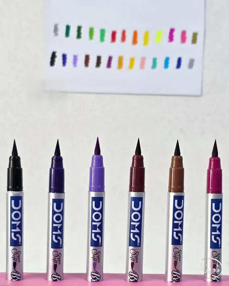 أقلام تلوين رأس فرشاة 26 لون - DOMS Brush Pen — 3