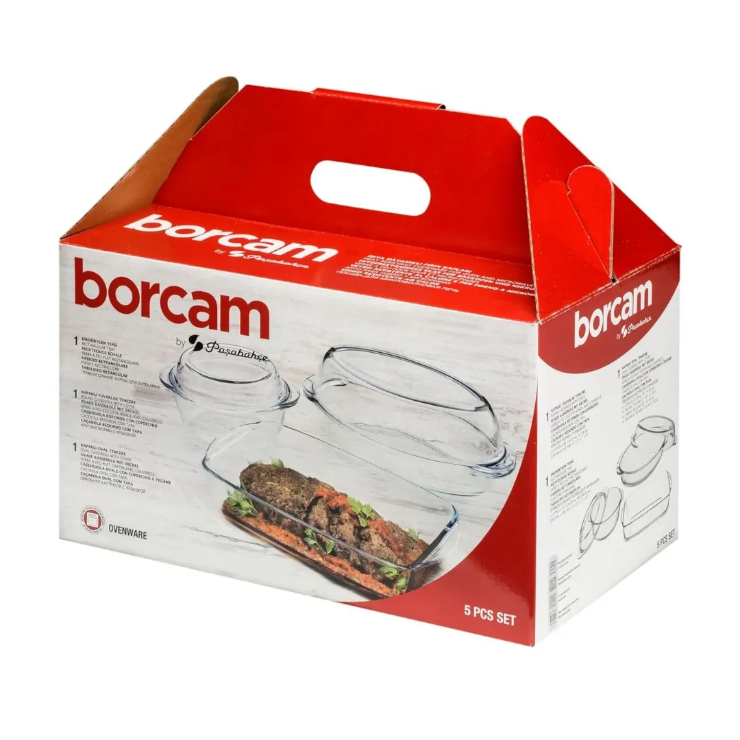 سيت بايركس حراري 5 قطع بوركام Borcam 159053 — 3