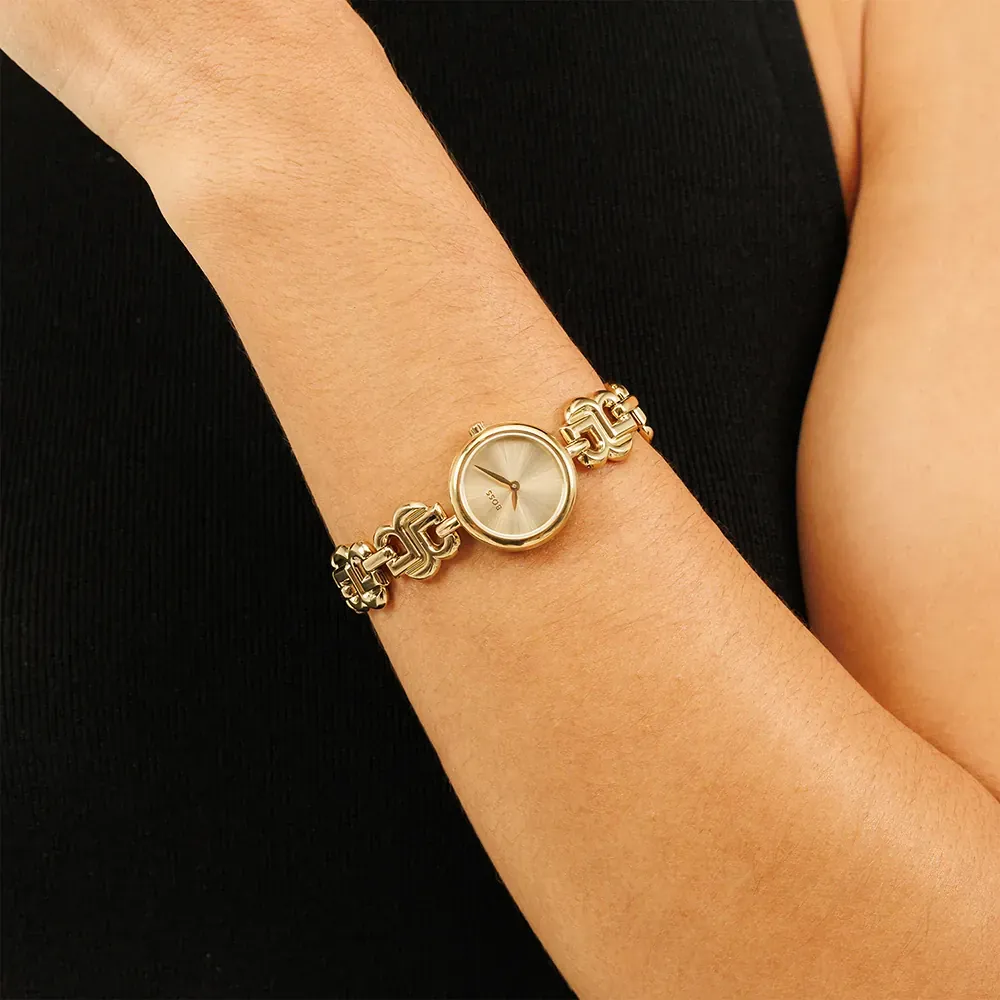 ساعة نسائية BOSS Double B 1502794 ذهبية اللون — 3
