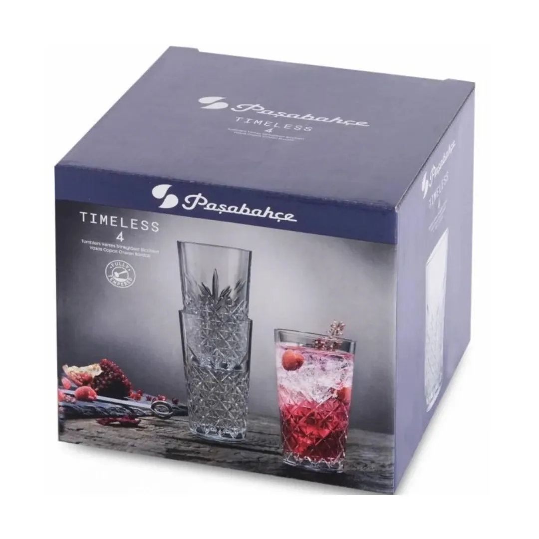 سيت اقداح زجاجية 4 قطع 470 مل باشابهجة Pasabahce 520055 — 4