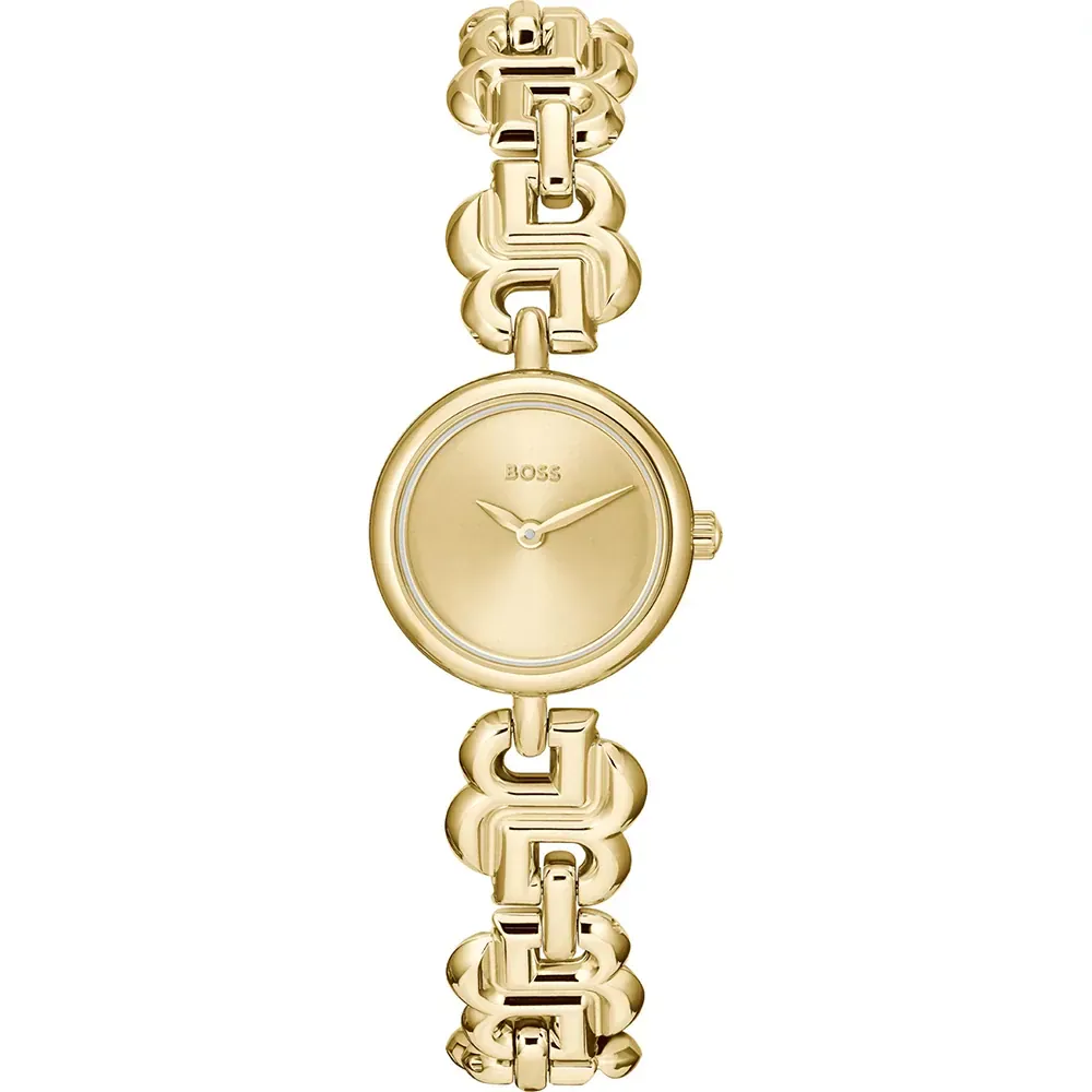 ساعة نسائية BOSS Double B 1502794 ذهبية اللون — 2