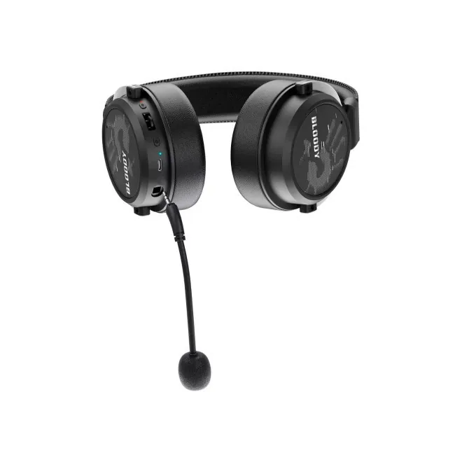 سماعة رأس ألعاب لاسلكية بلودي MR590 بإضاءة RGB — 2