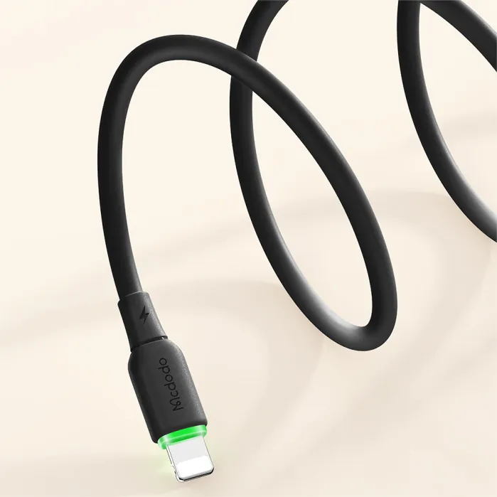 كابل ماكدودو USB-C إلى لايتنينج بقدرة 36 واط مع إضاءة LED طول 1.2 متر — 6